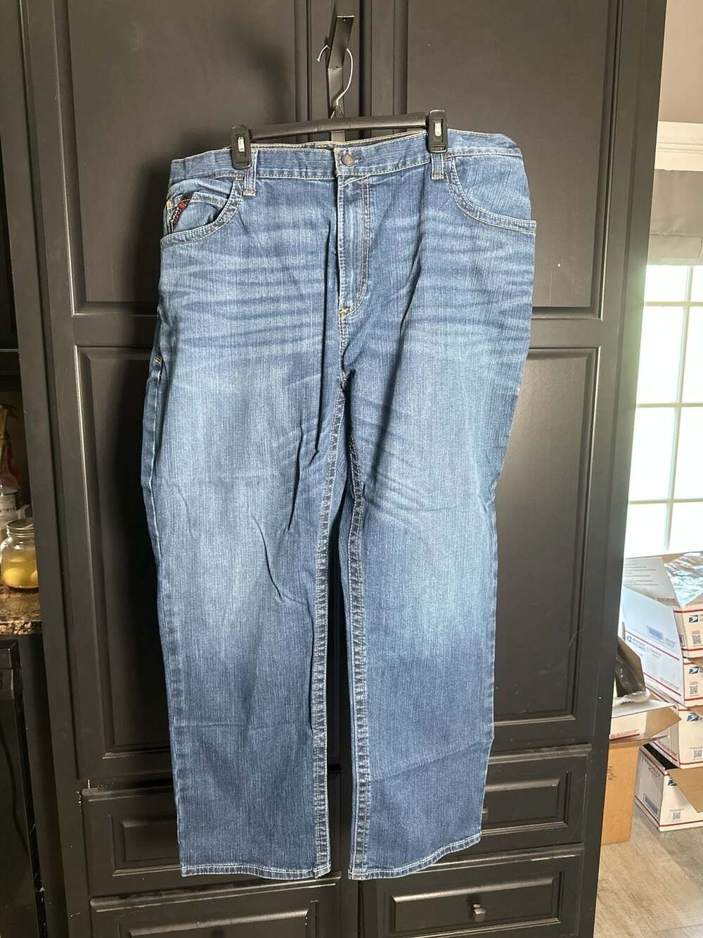 Ariat FR M4 Relaxed Boot Cut Flame Resistant Jeans Size 44x32